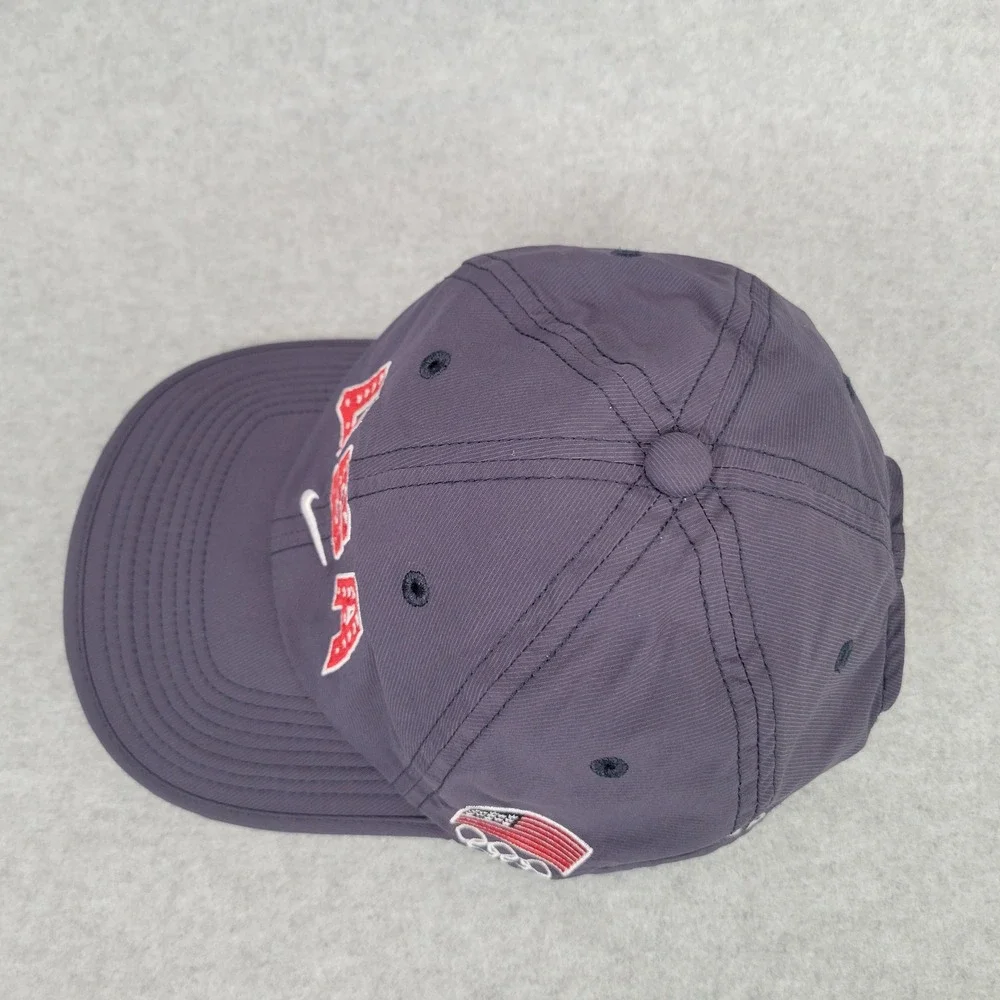Nike Heritage86 USA Olympics Hat Unisex OSFM Navy Blue Dri-FIT Adjustable Cap